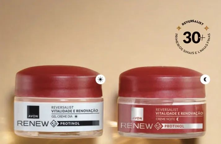 Renew Reversalist 30+ Vitalidade e Renovação Creme Dia + Reversalist Protinol Creme Noite