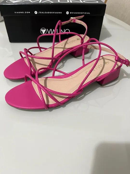 Sandália Via Uno Rosa