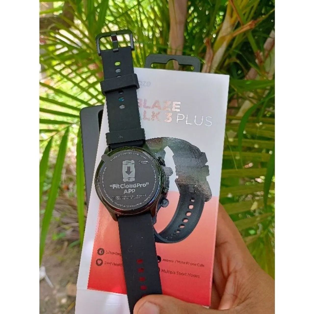 Smartwatch com tela colorida e monitoramento de batimentos cardíacos - Foto 5