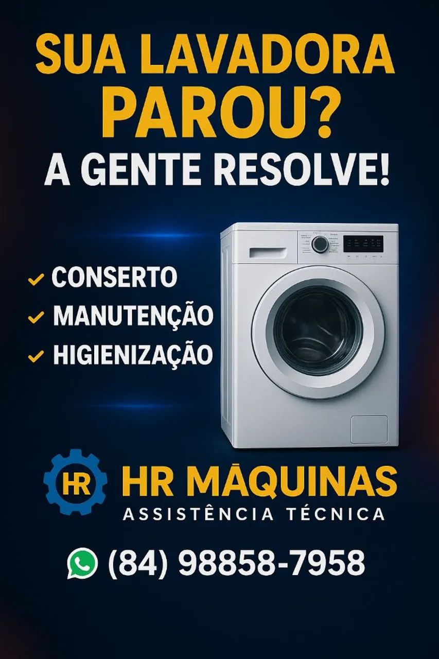 Consertos de máquinas de lavar 
