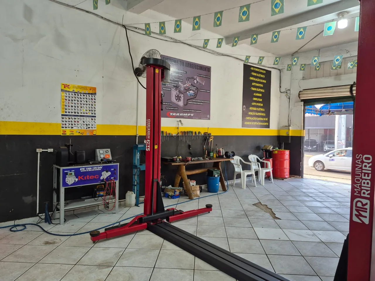 Vendo ponto de auto elétrica montada, só trabalhar