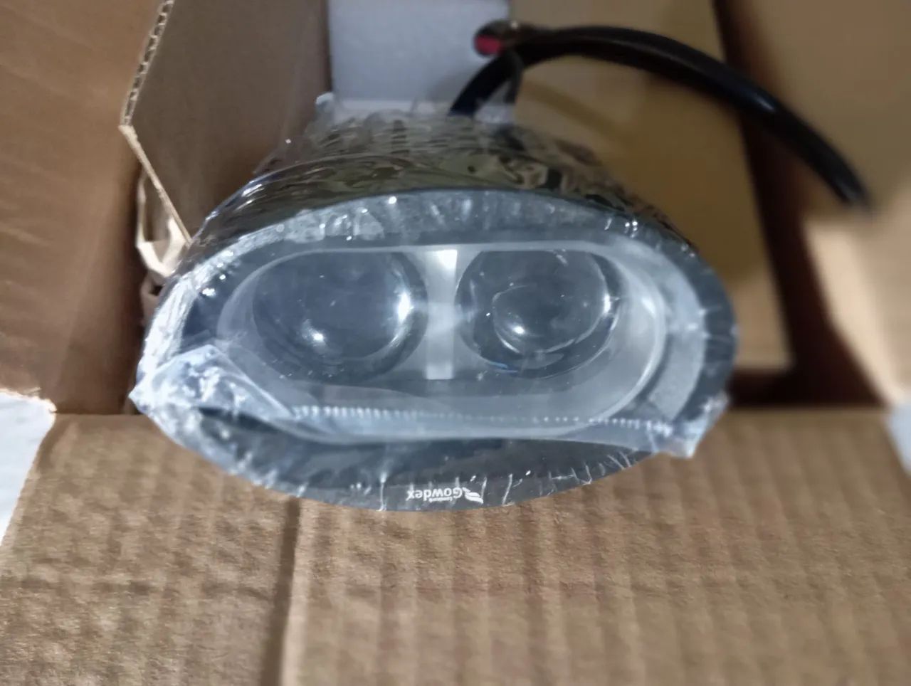 Farol de milha luminark u9 novo , lacrado 