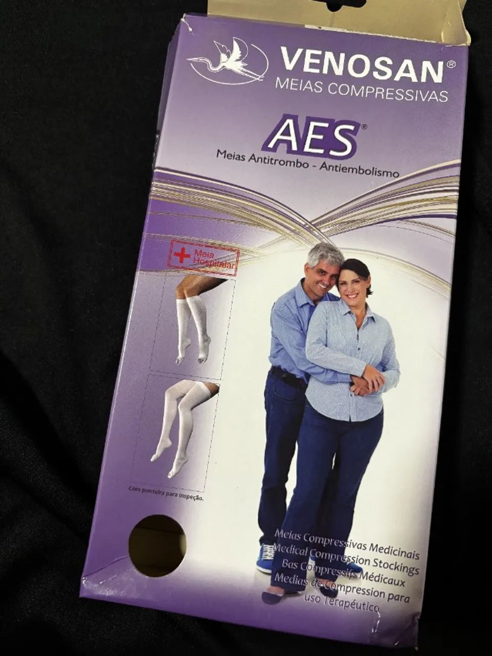 Meia compressiva Venosan Panturrilha