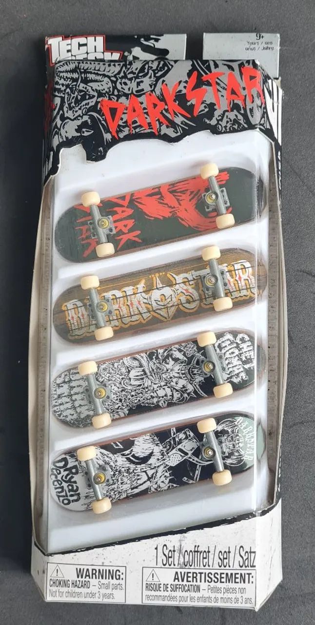 Pack com  4 Mini skates de dedos 64318476706306123