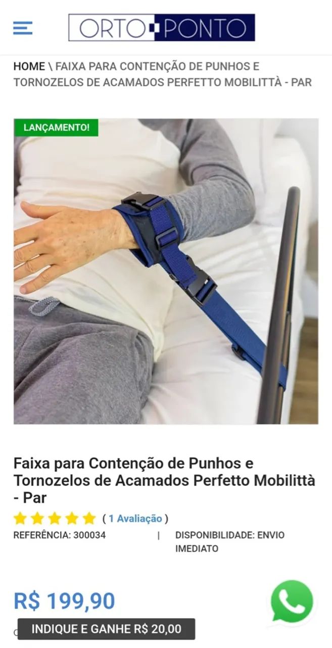 Faixa de contenção 