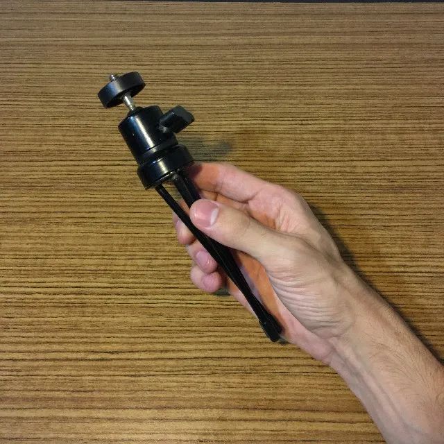 Mini tripé Selfie Stick suporte para projetor de mesa suporte de mesa acessórios para trip - Foto 2