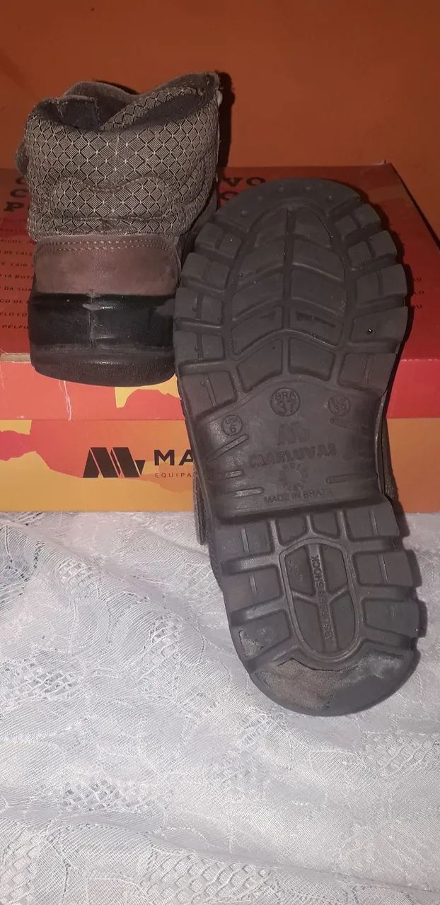 Bota de segurança marluvas. - Foto 4