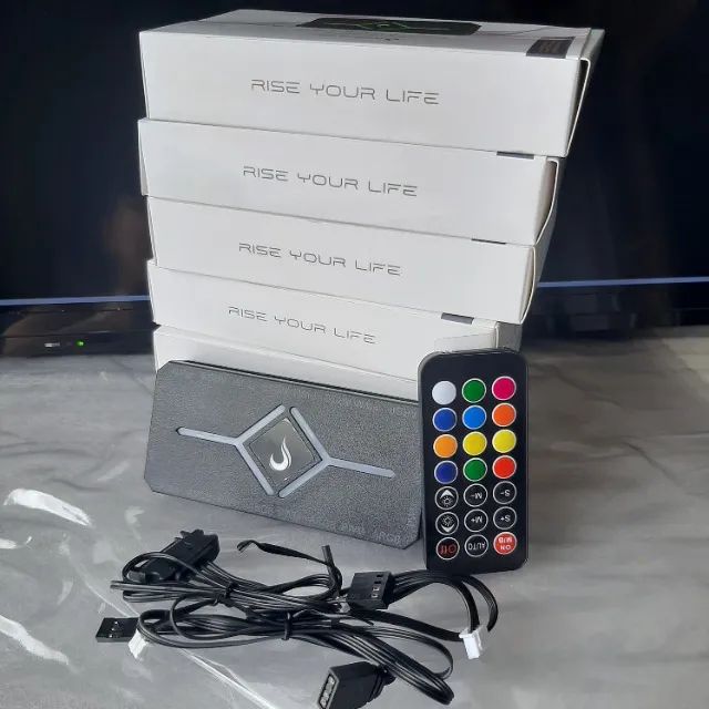 Controladora Gamer PWM e ARGB Hub - 3 pinos 5v - Foto 5