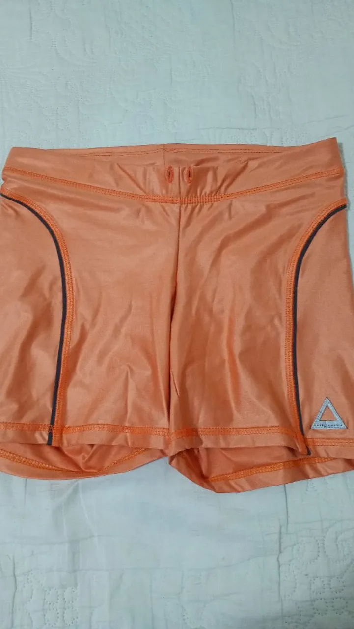 Shorts Laranja Esportivo