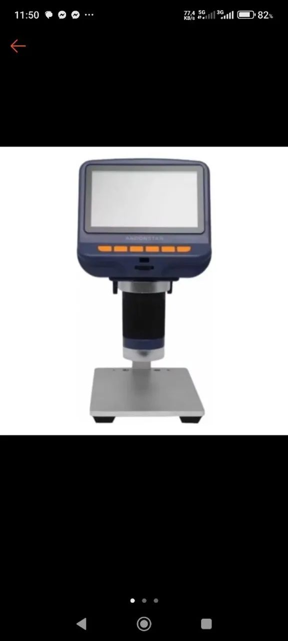 Microscópio manutenção em celular andonstar ad106 - Foto 2