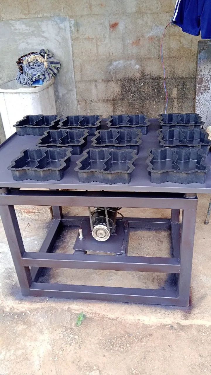 Mesa vibratória para pré moldado 