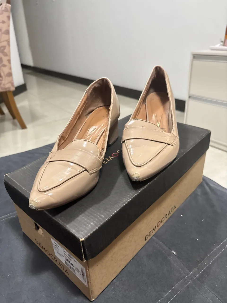 Sapato Scarpin Feminino Vizzano Bege - 37