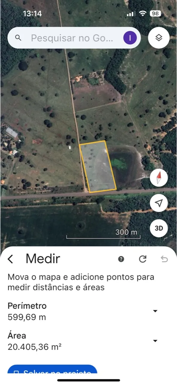 Área com 20000 m2 no Rodoanel bioceanica