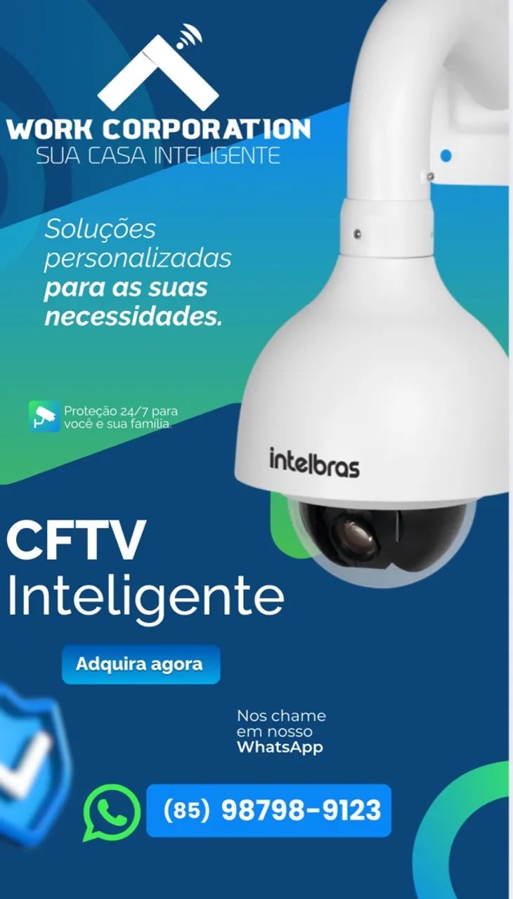 Câmeras diversos modelos para a sua necessidade