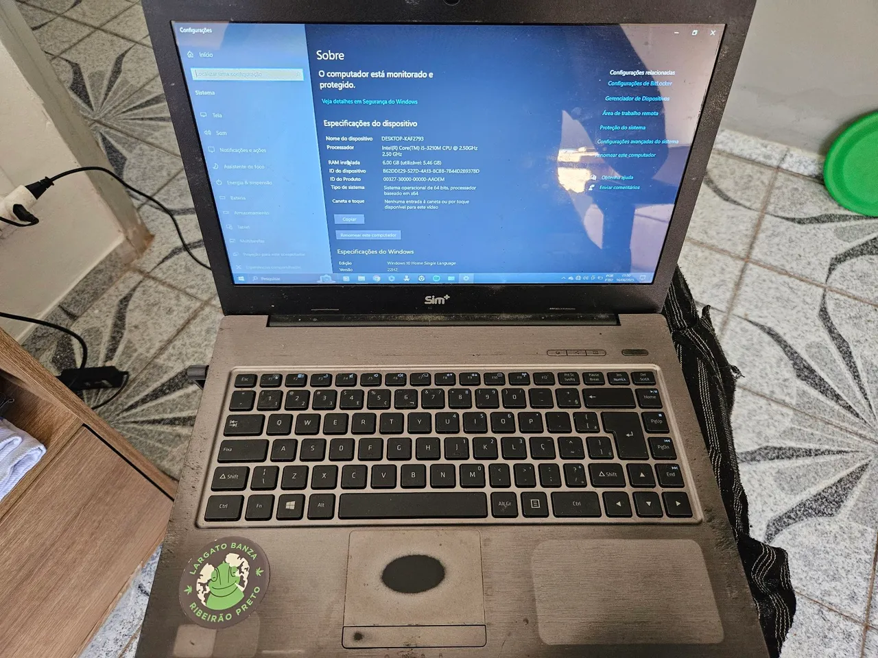 Notebook positivo