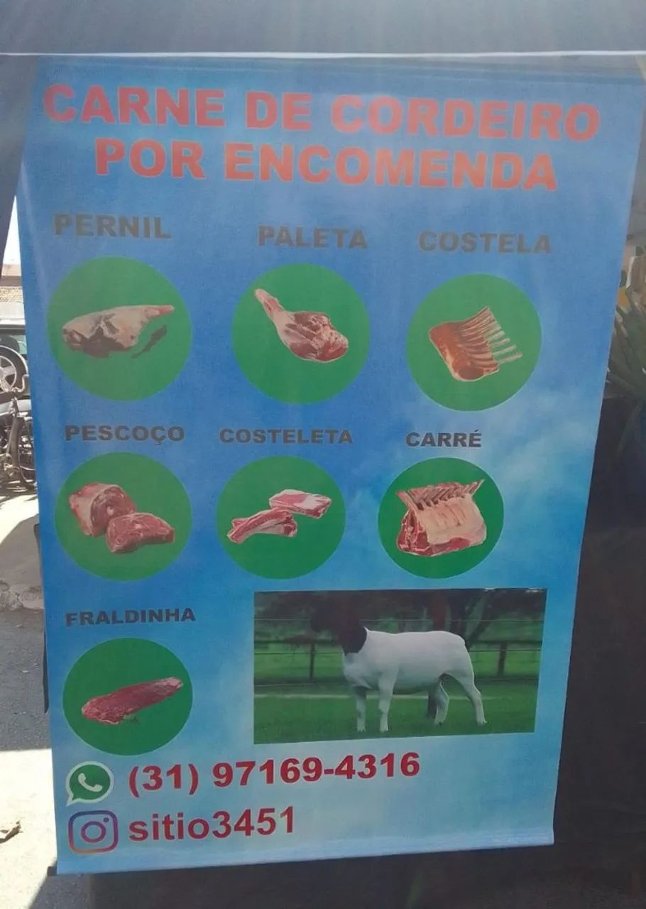 Carne de Cordeiro - Encomendas