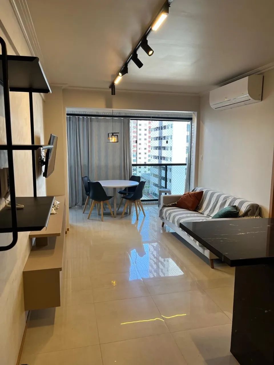 Apartamento de 1 quarto no Marco 