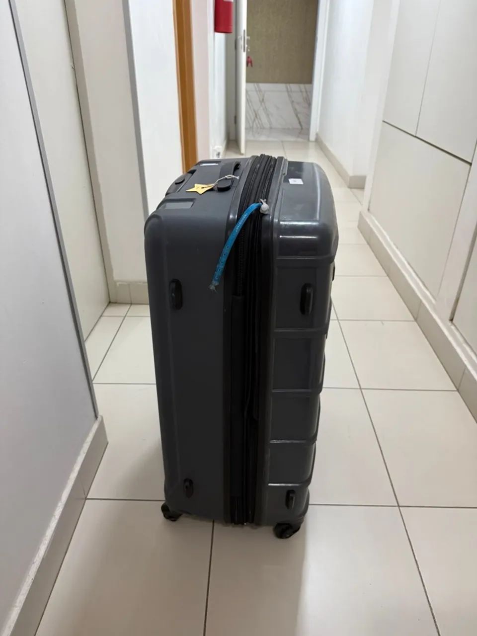 Mala de viagem SWISS Grande cinza