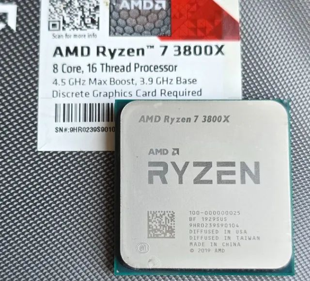 Processador Ryzen 7 3800X- Trocas 