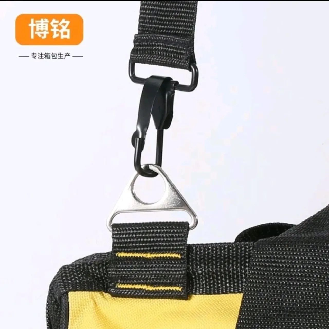Bolsa de ferramentas - Preta e Amarela - Nova - Foto 6