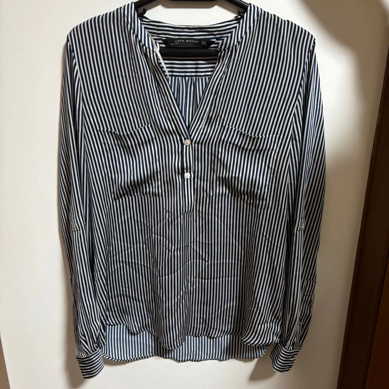 Camisa listrada Zara Woman p