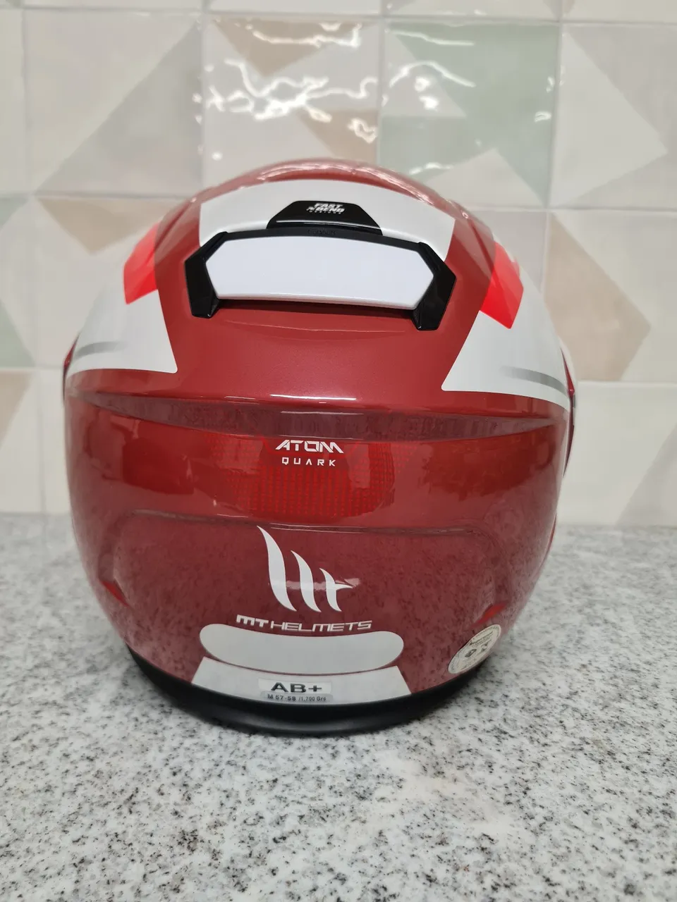 Capacete MT Helmets Atom Quark Vermelho