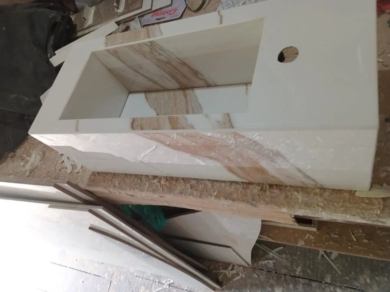 Cuba de embutir em porcelanato - Foto 2