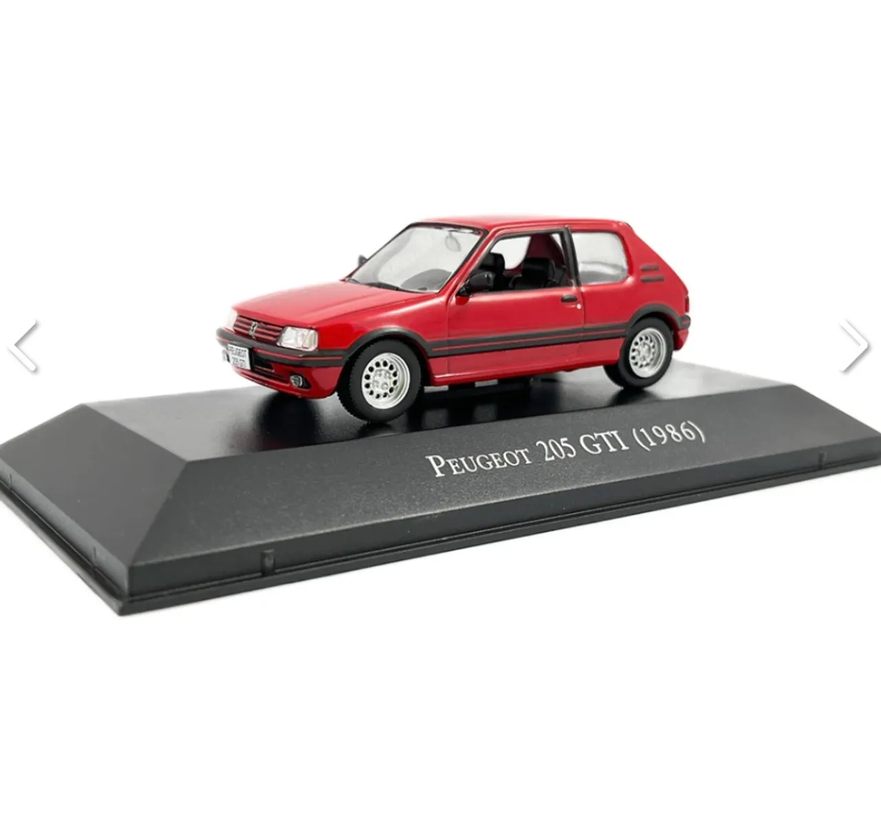 Peugeot 205 GTI (1986) - Coleção Carros Inesquecíveis do Brasil