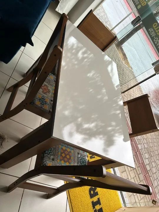 Mesa de Jantar 4 Cadeiras - MDF - Foto 3