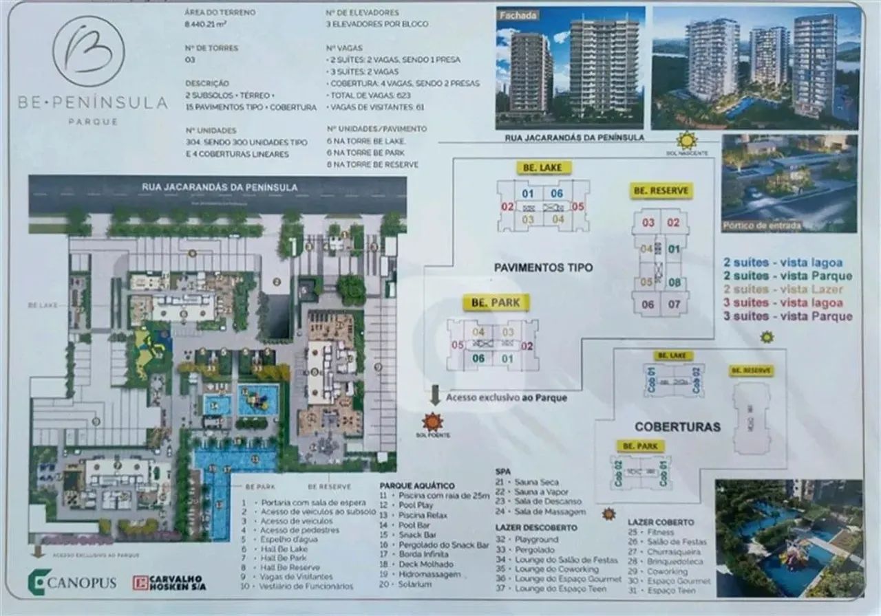 Peninsula Be 2 Suites 74m² - Barra da Tijuca OPORTUNIDADE - Foto 3
