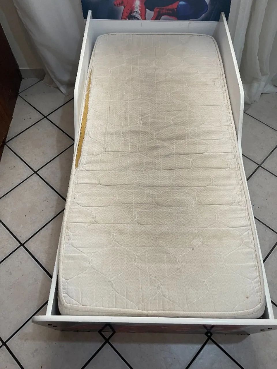 Cama Infantil do Homem-Aranha + Colchão - Foto 6