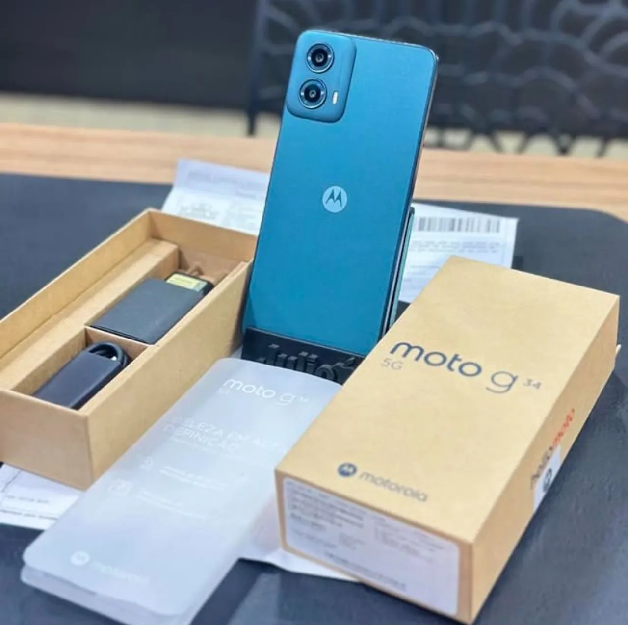 Celular Moto G34 5G 256Gb 08Gb RAM Novo Entregamos Garantia
