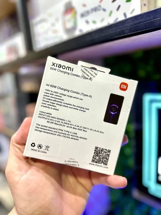 CARREGADOR XIAOMI / TIPO C - 65W e 120W - Foto 2