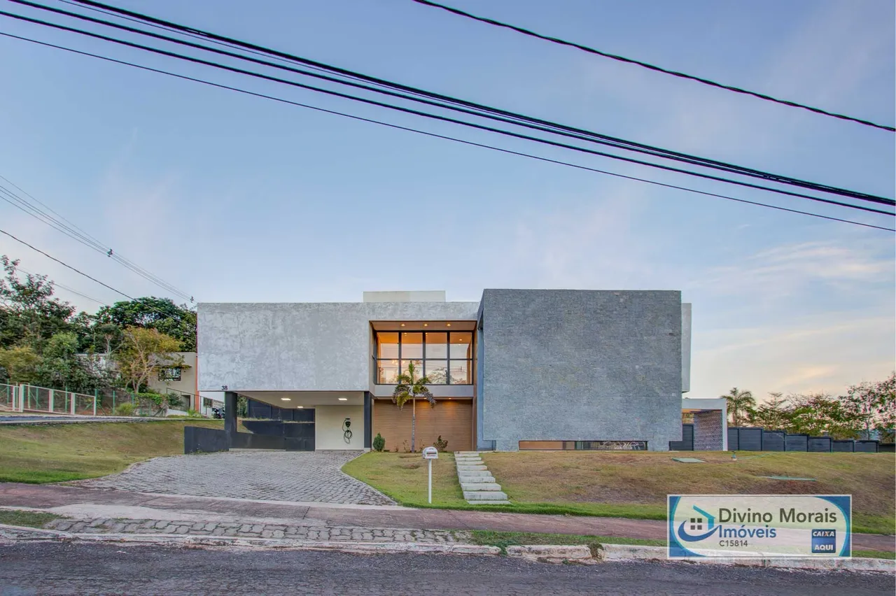 Casa mobiliada nova 4 suites com lazer em condomínio