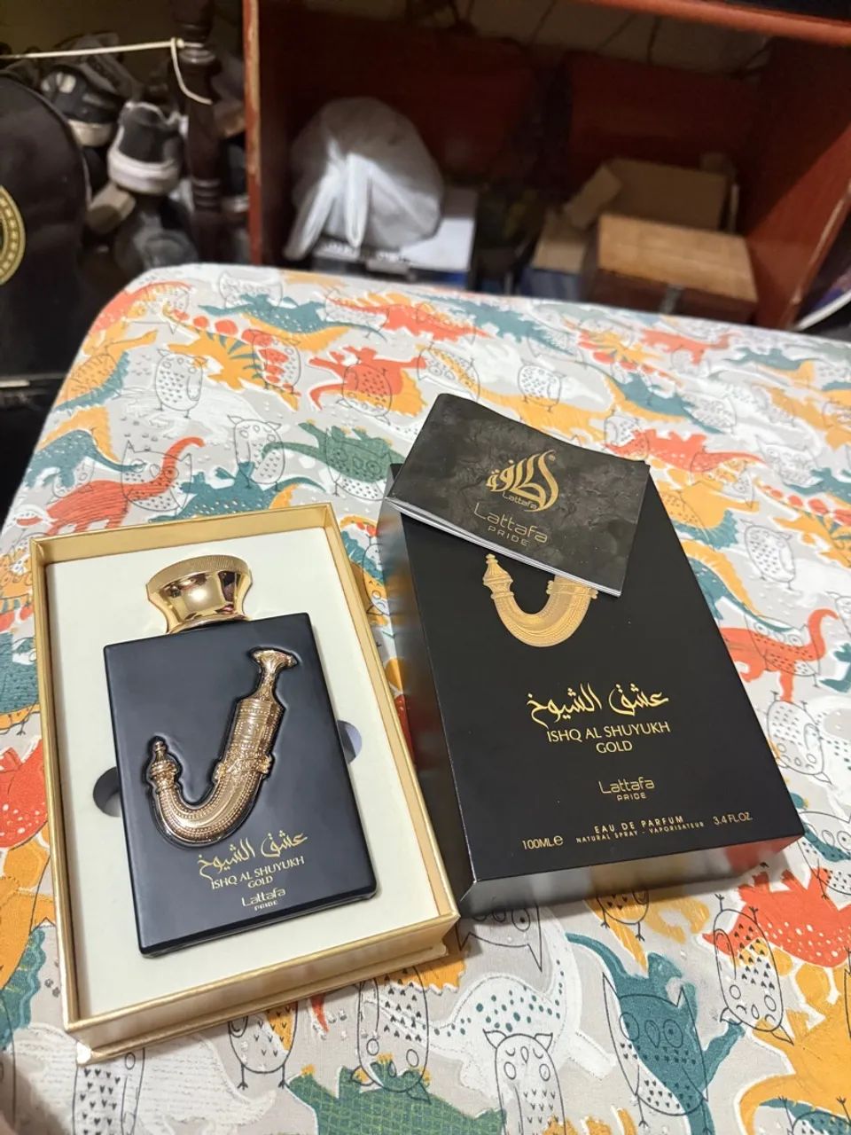 Perfume Ishq Al Shuyukh Gold Lattafa 100ml - Foto 3