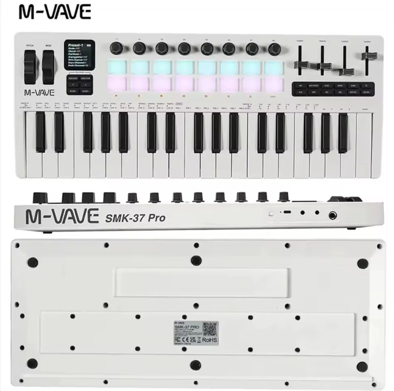 Teclado controlador SMK 37 Pro64961609447043120