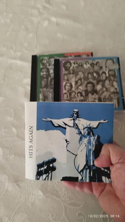 Para Colecionadores! Coleção "Arte na Lata - Hits Again". 04 cds.