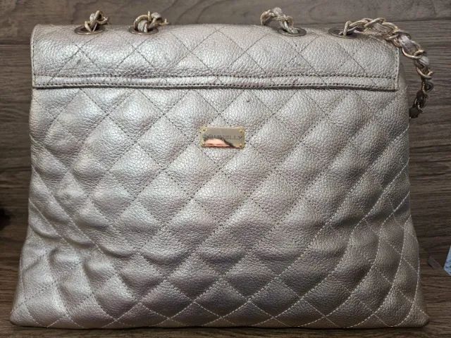 Bolsa em couro dourado - BRUNELLY - Foto 4