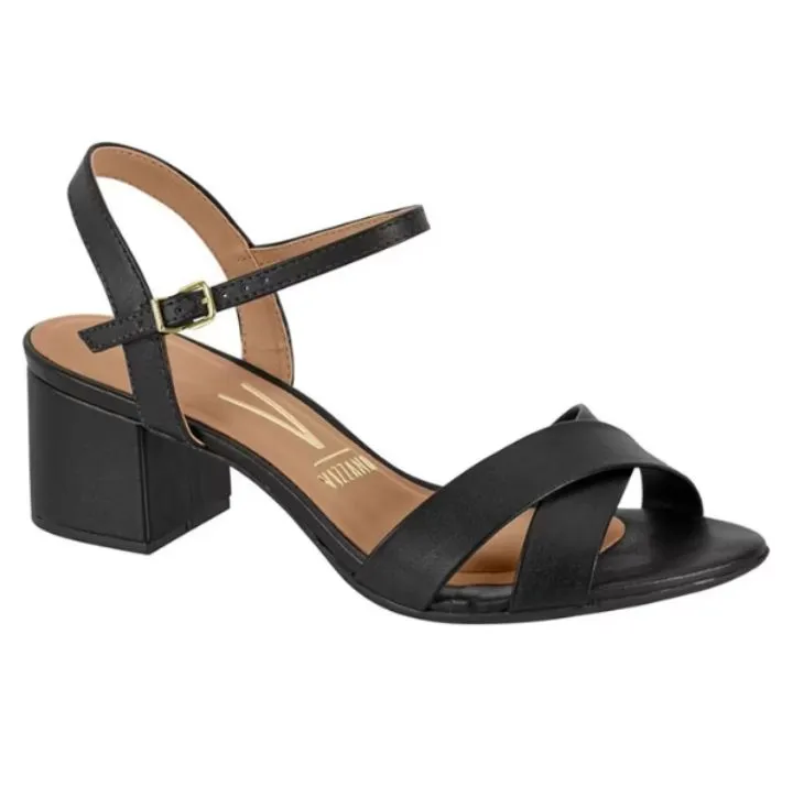 Sandália Feminina Vizzano Preta - Conforto e Estilo