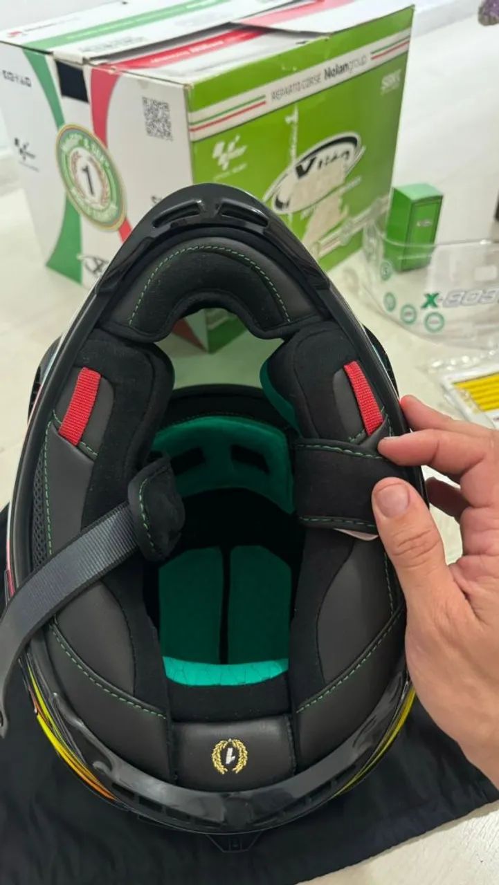 Capacete X-Lite X-803 Ultra Carbono. Tamanho 56. - Foto 4