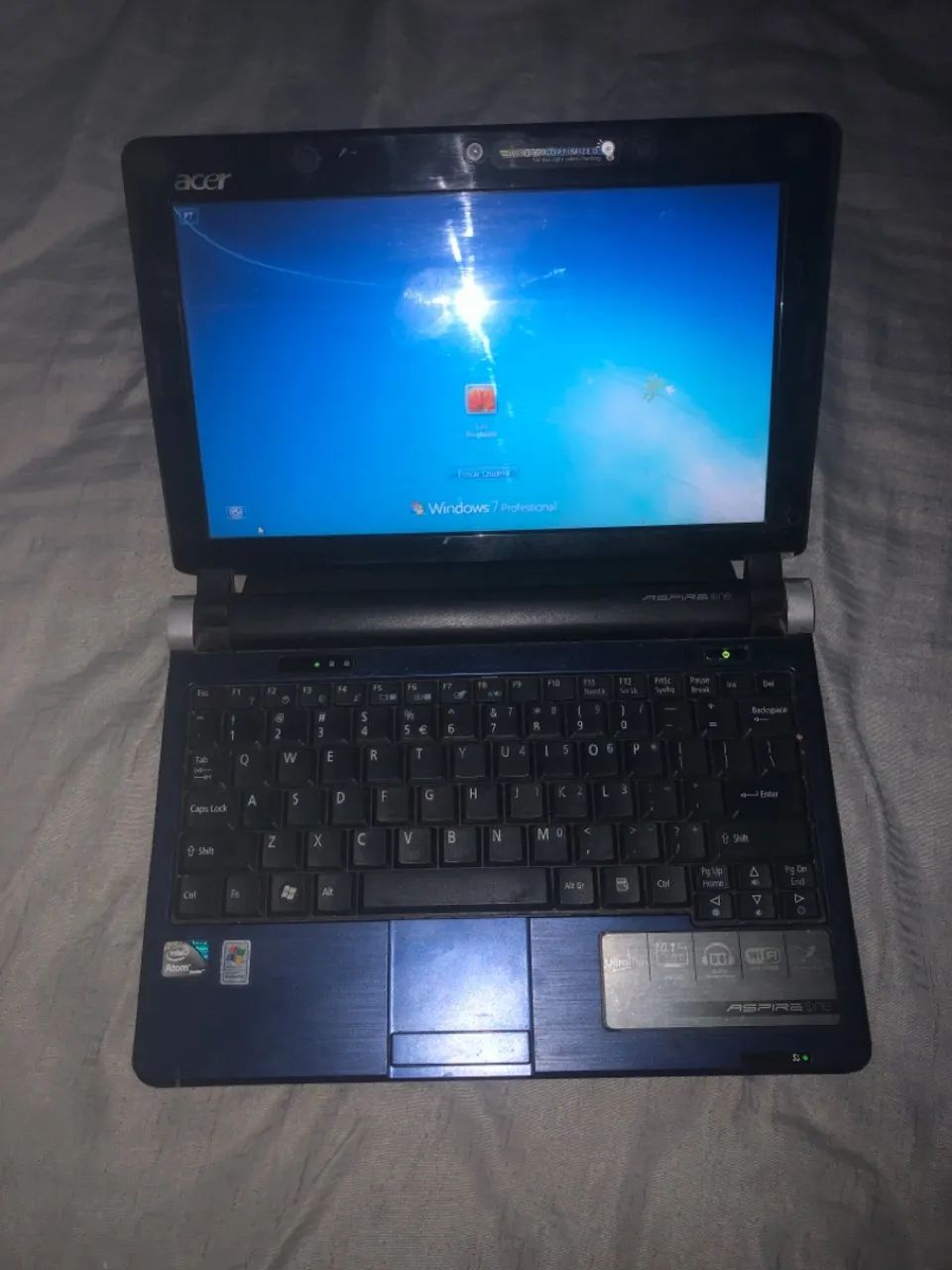 Netbook Acer Aspire One - Windows 7