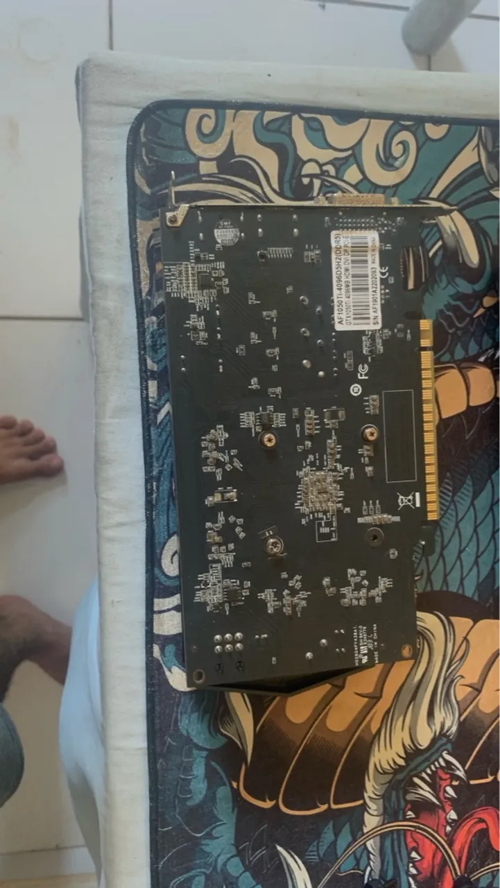 Placa de Vídeo GTX 1050 Ti 4GB