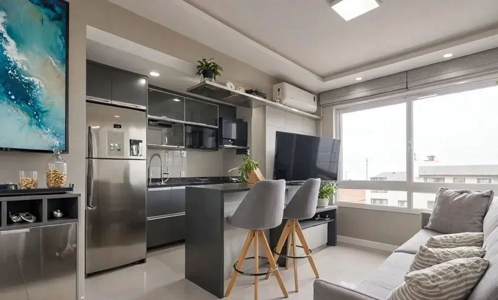 Apartamento com 55 metros 2 quartos 2 vagas no bairro Jardim do Salso em Porto Alegre - RS - Foto 2