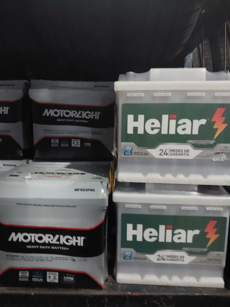 Bateria para Ônibus Heliar e Motorzight