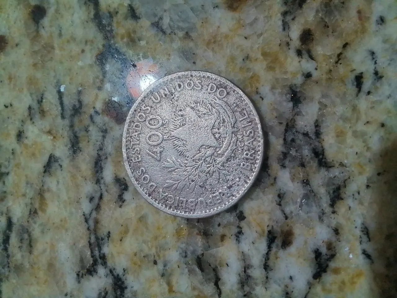 Moeda 400 Réis - República dos Estados Unidos do Brasil - Foto 6