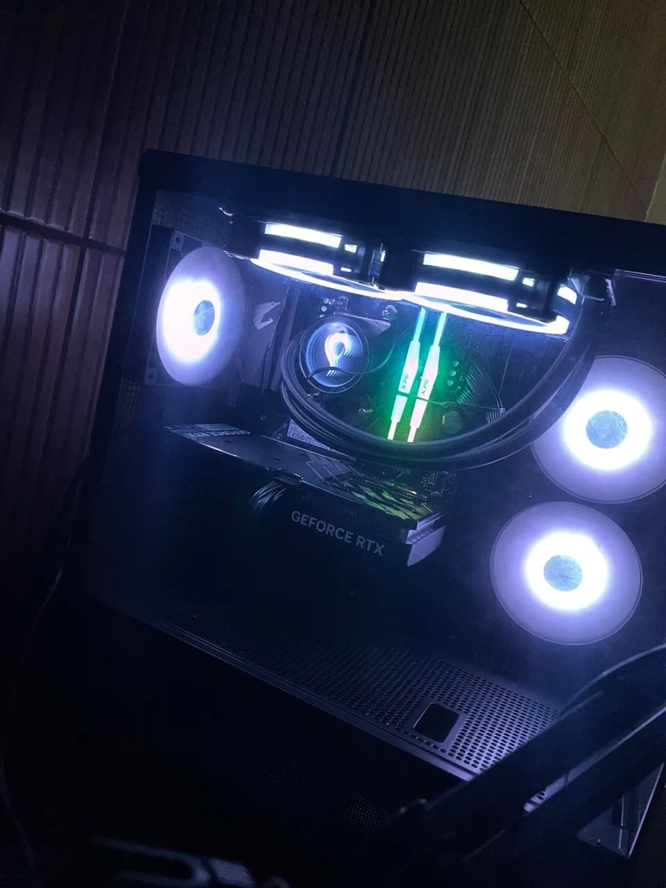 R7 5700x3d 4060 palit monitor 240hz - Foto 4