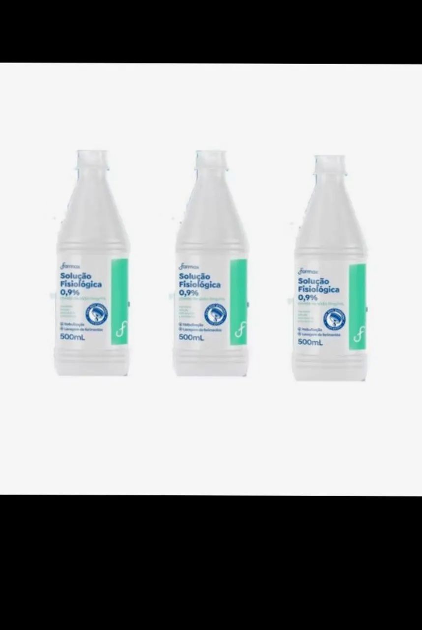 Solução fisiológica 500ml R$ 5,00 - Foto 2