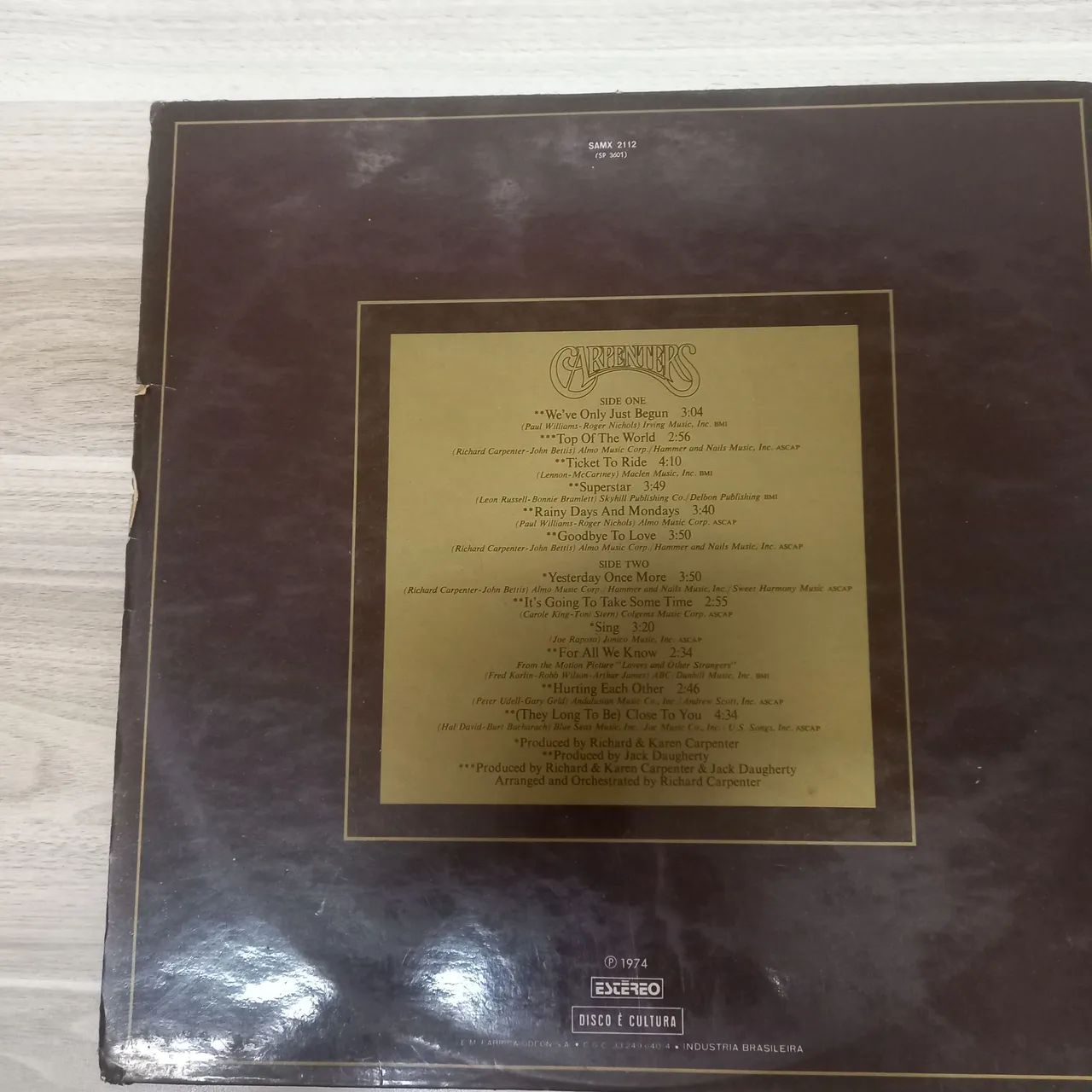 The Singles - Carpenters (Vinil) - Foto 3