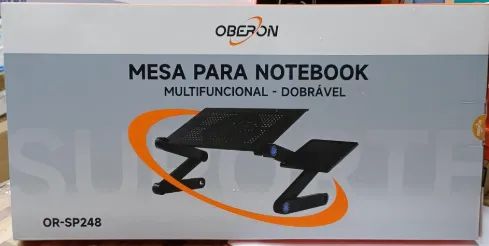 Suporte Mesa para Notebook com Mousepad Oberon OR-SP248 - Foto 2