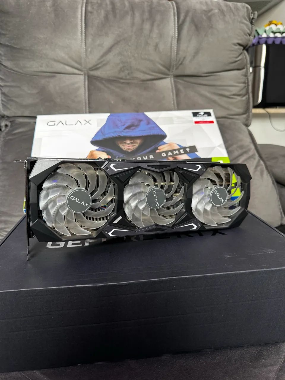 RTX 3080 GALAX SG 4 FANS IMPECÁVEL 10GB - Foto 2
